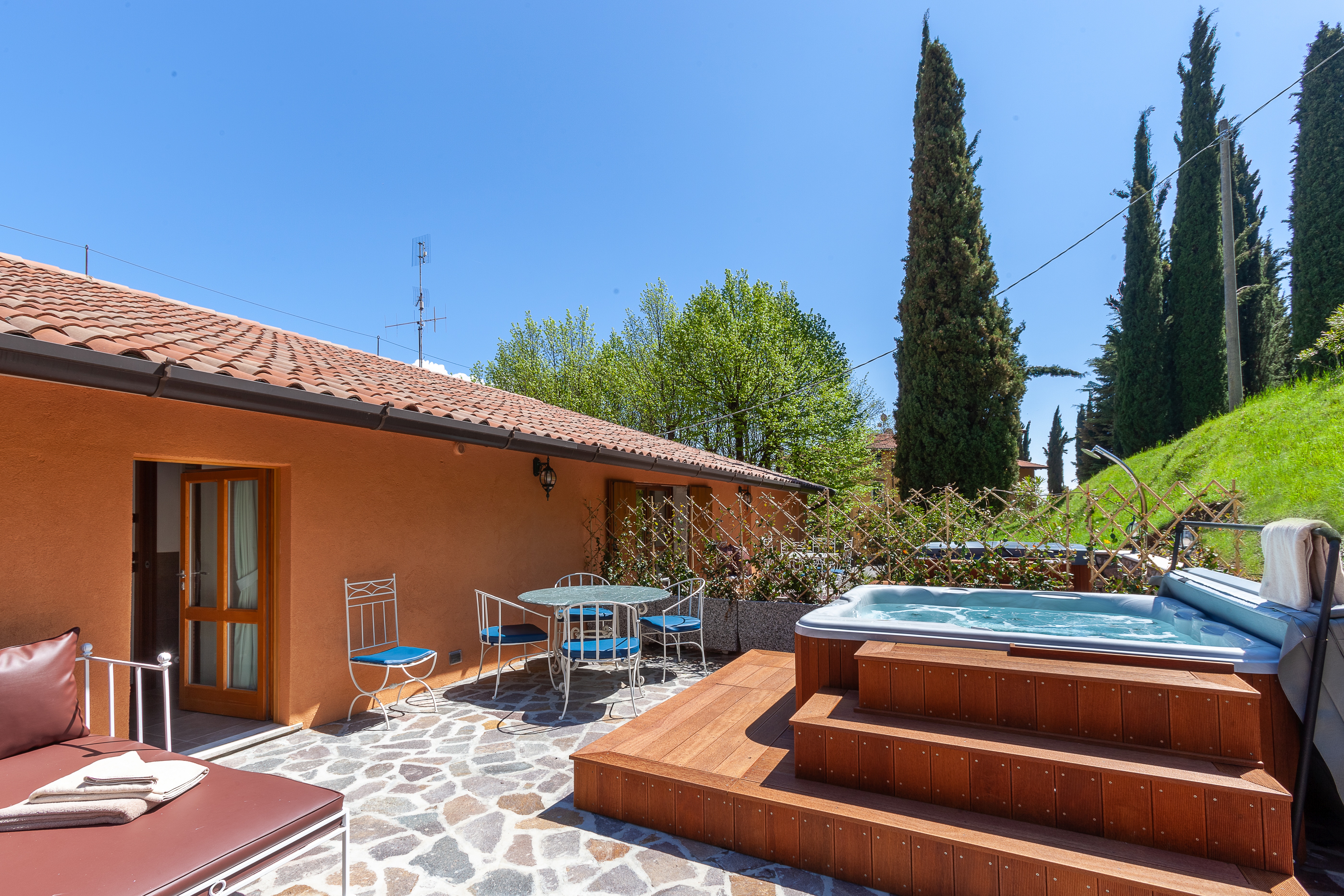 Camera Deluxe Garden Dépendance vista parco con jacuzzi