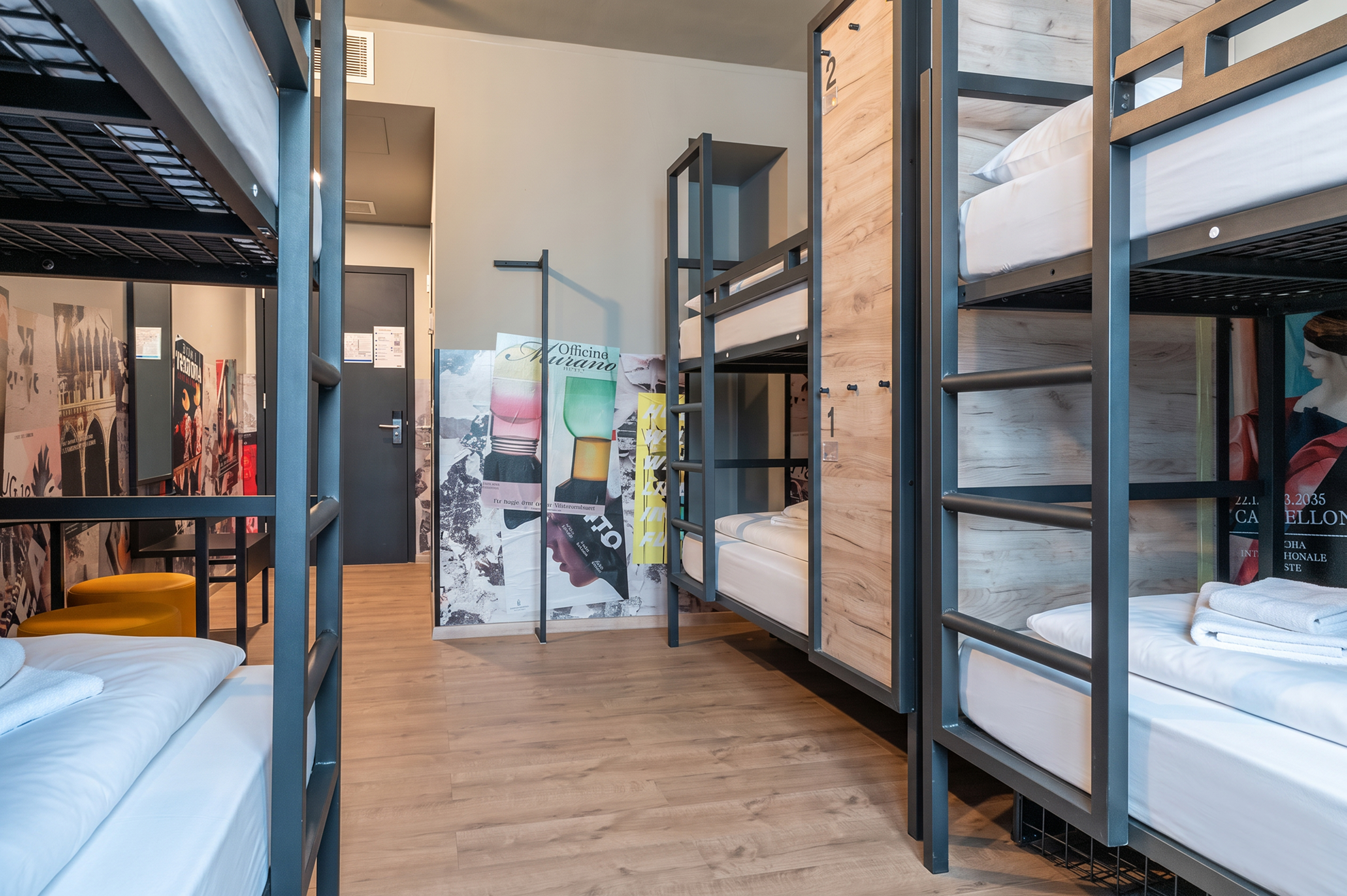 Posto Letto in Dormitorio Misto da 6